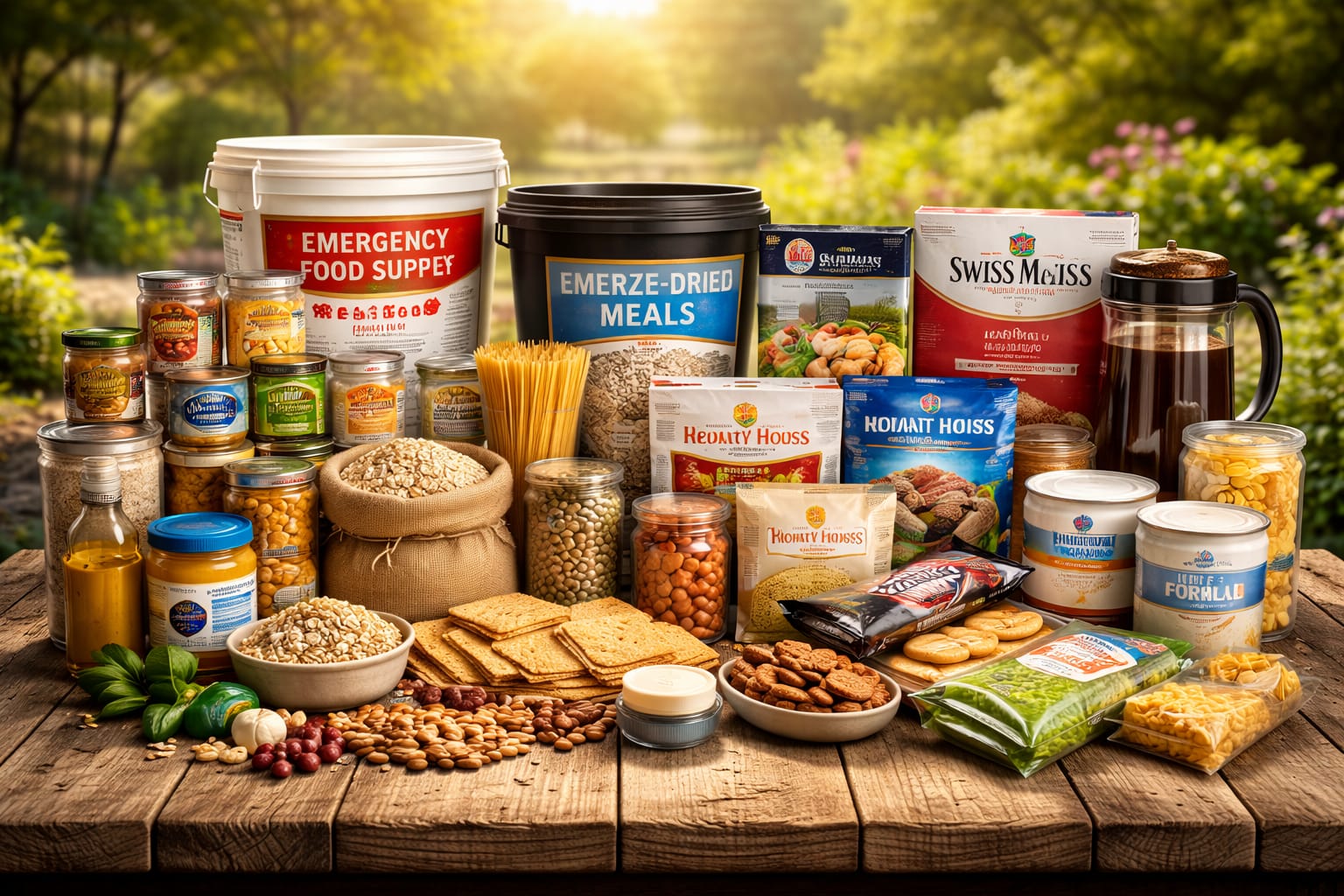 How to Store Emergency Food at Home