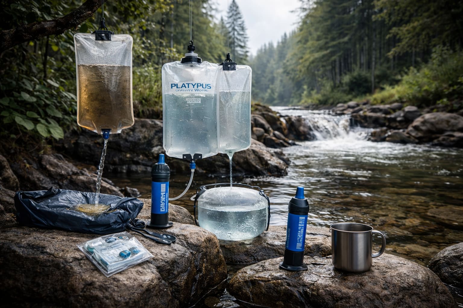 Gravity Filter, Pump Filter, or Purification Tablets: Which One Do You Actually Need