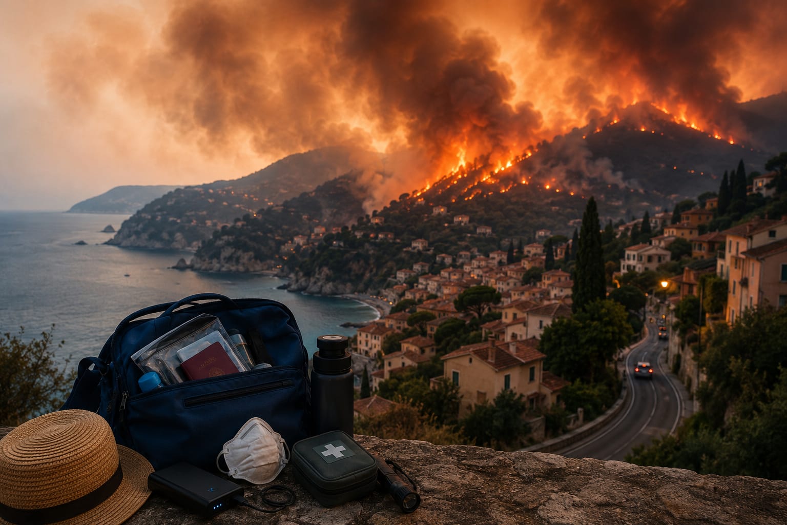 Wildfire on Holiday: What to Do If You’re in Southern Europe Right Now